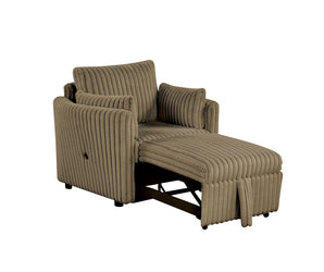 DENHOLME - Chair w/ Pull Out - SL64002BR-CH-PK