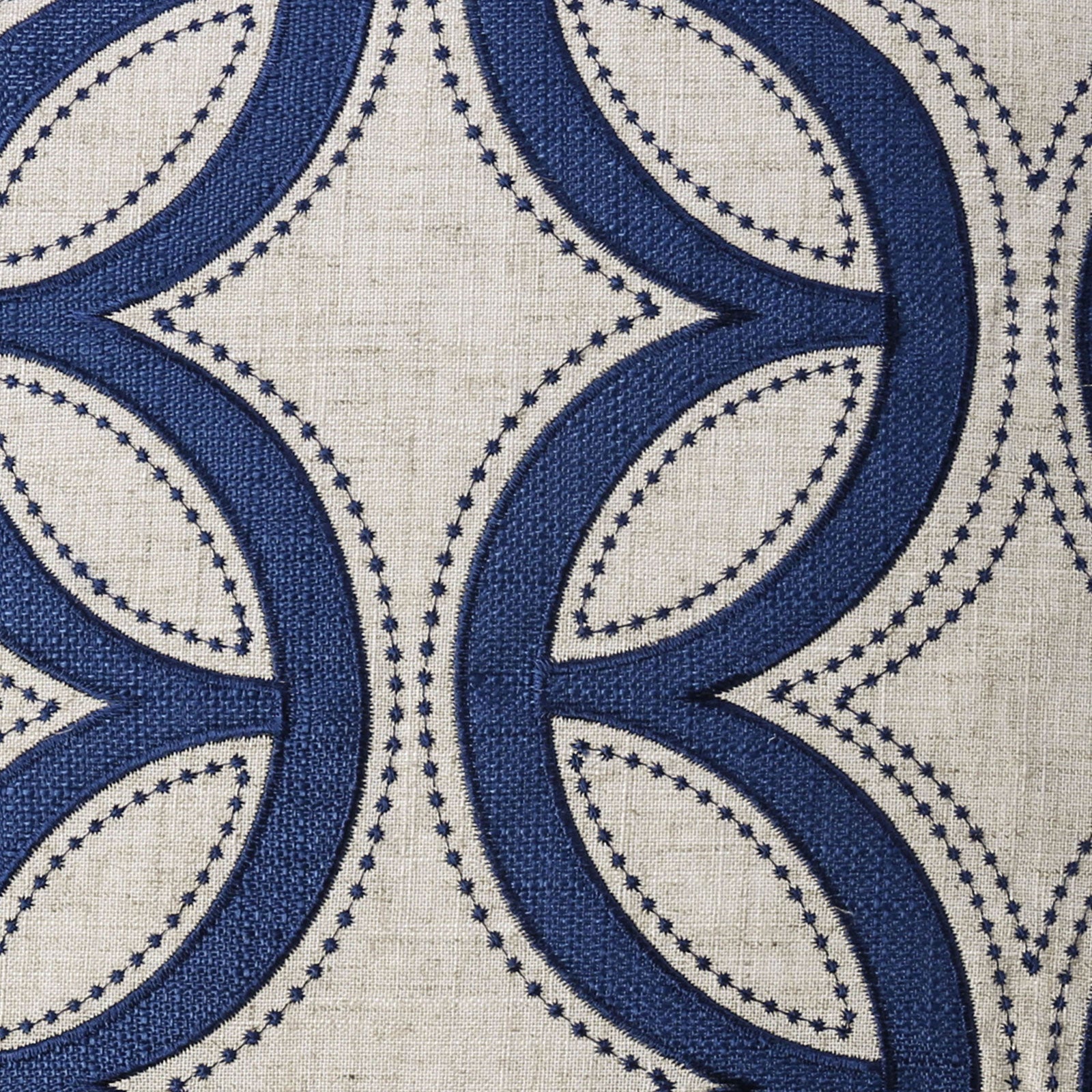 TERI - 20" X 20" Pillow, Natural & Indigo (2/CTN) - PL8011-2PK