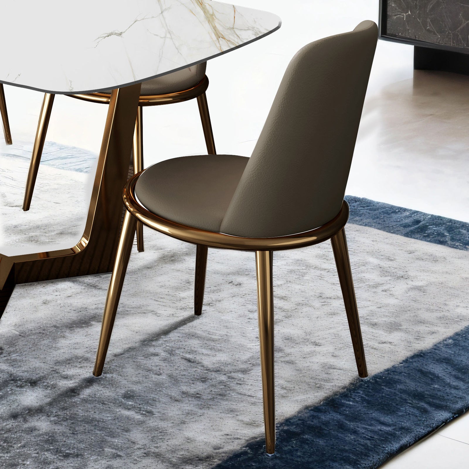 NORELLI - Side Chair (2/CTN) - FM3701GD-SC-2PK