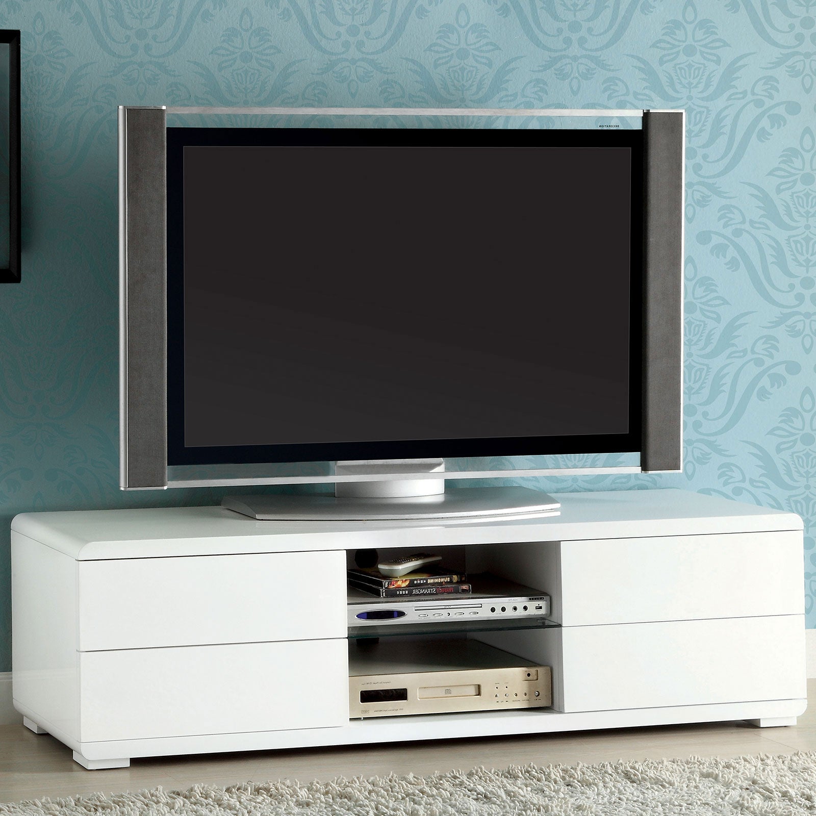 CERRO - 59" TV Console - CM5530WH-TV