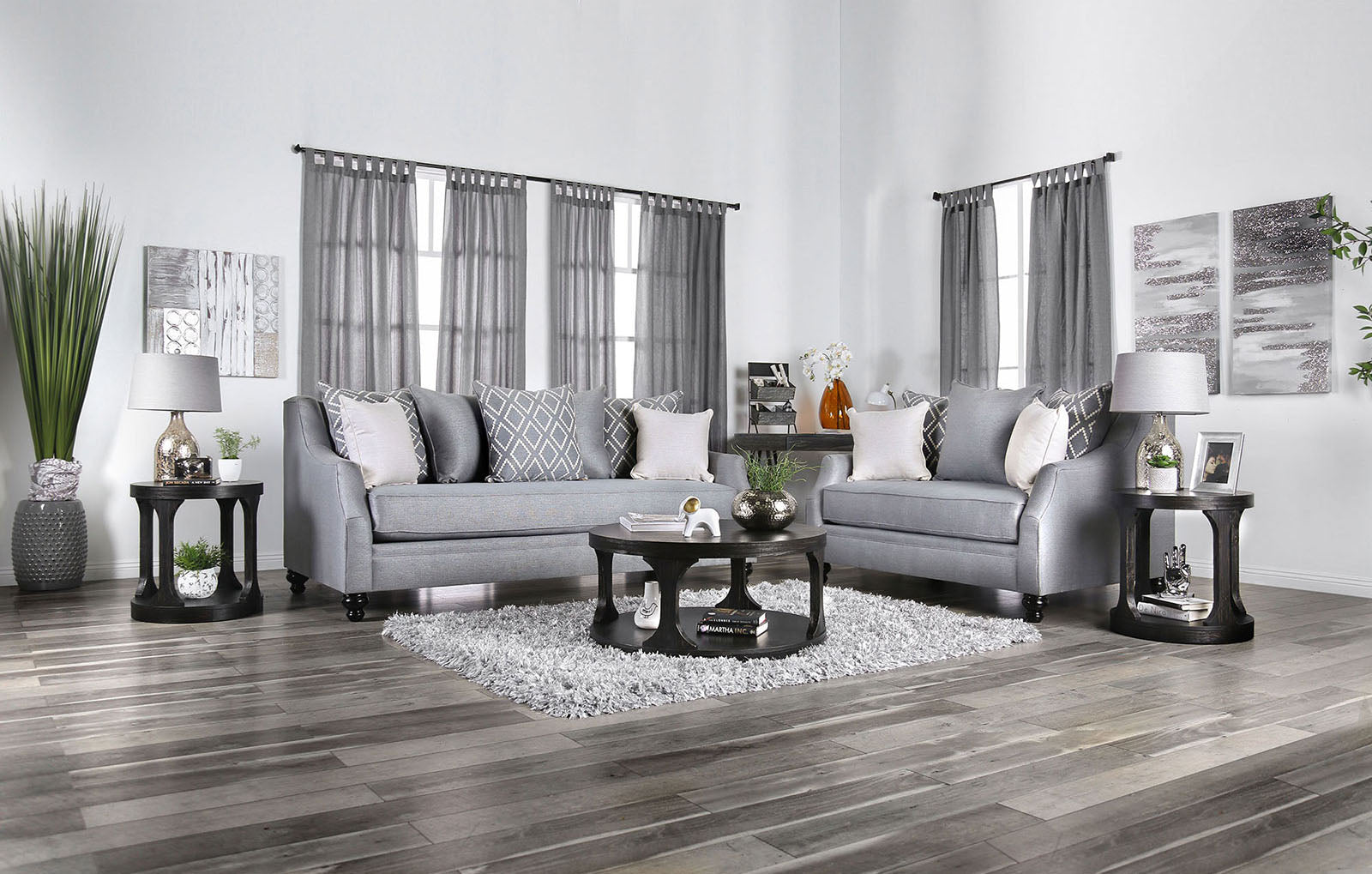 NEFYN - Sofa + Loveseat - SM2670-2PC