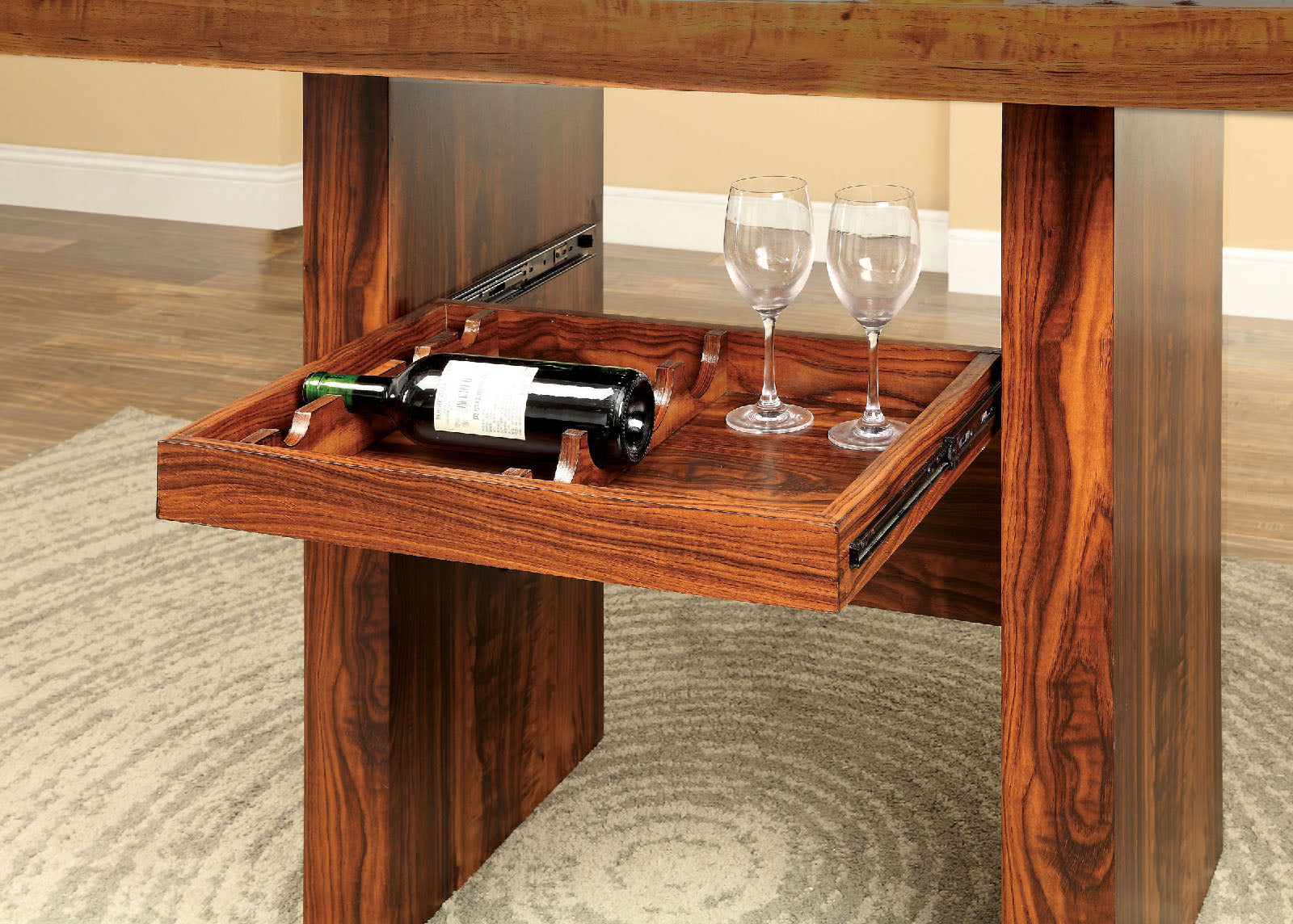 GLADSTONE - 9 Pc. Counter Ht. Table Set - CM3823PT-7PC-3744GY