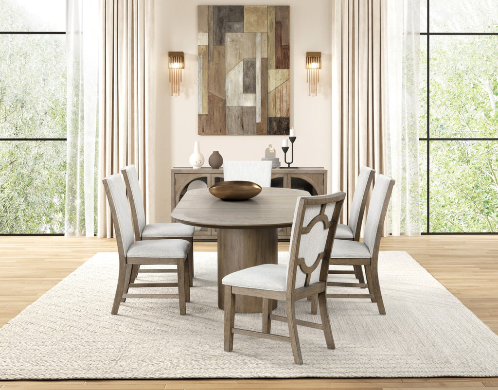 CLEMENTS - 9 Pc. Dining Table Set - FM3411AK-OT-9PC