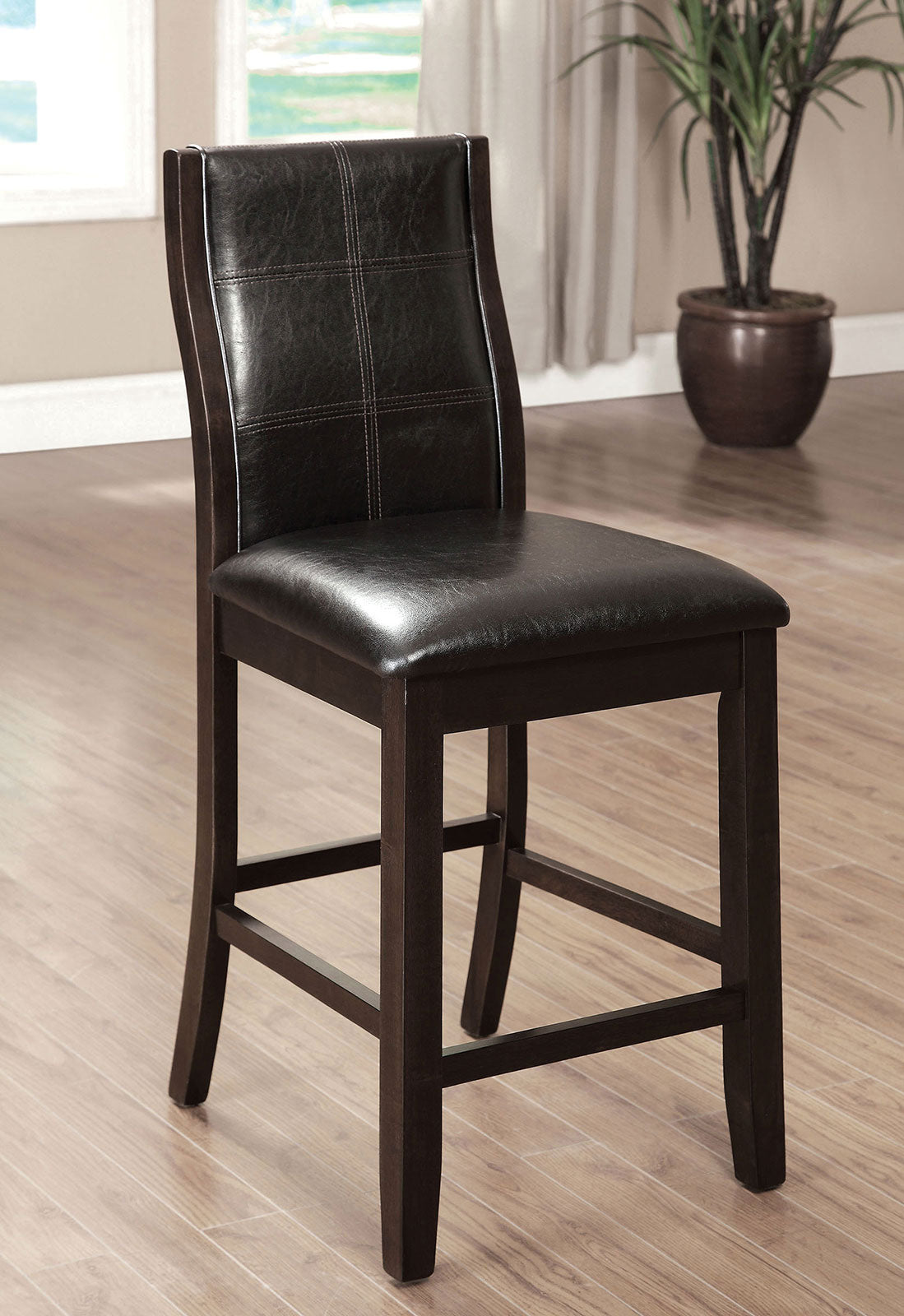 TOWNSEND II - Counter Ht. Chair (2/CTN) - CM3339DK-PC-2PK