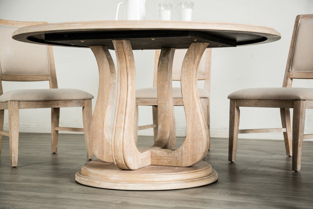 ORBETELLO - 54" Round Dining Table - FM3601NT-RT