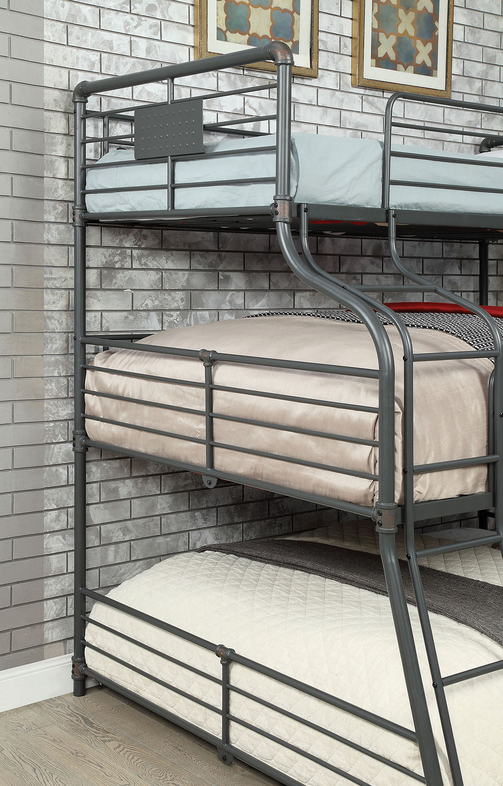 OLGA III - Twin/Full/Queen Bunk Bed - CM-BK918-BED