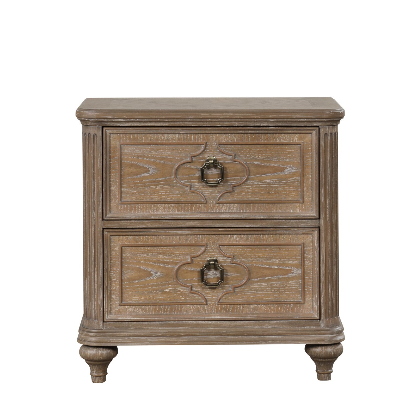 LYRIS - Nightstand, Rustic Oak - FM7417AK-N