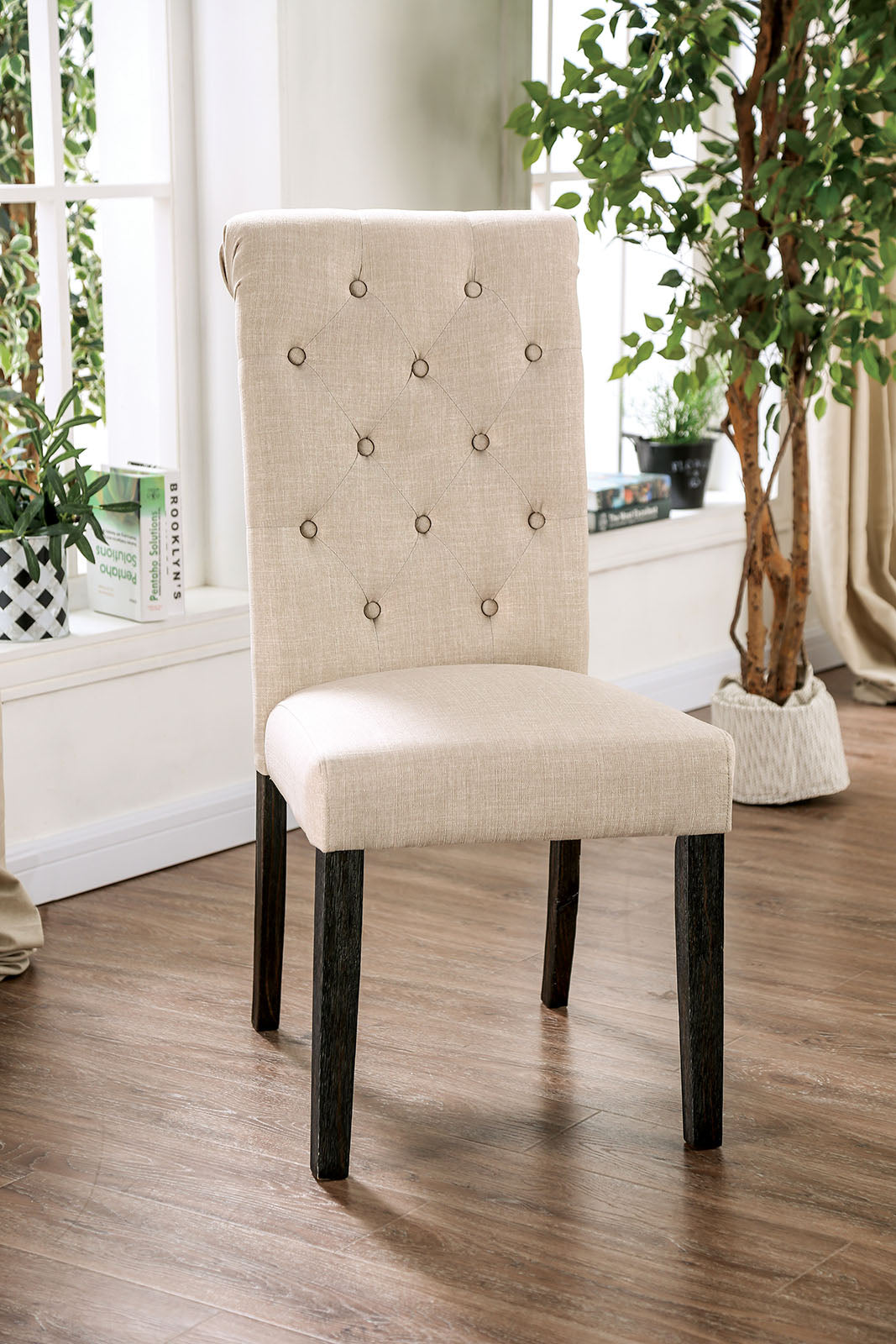 ALFRED - Side Chair - CM3735IV-SC-2PK