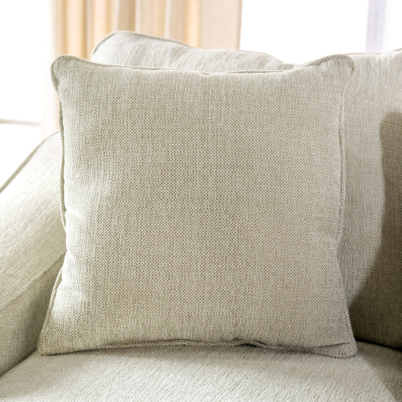 MORNINGTON - Sectional, Ivory/Brown - SM5416-SECT