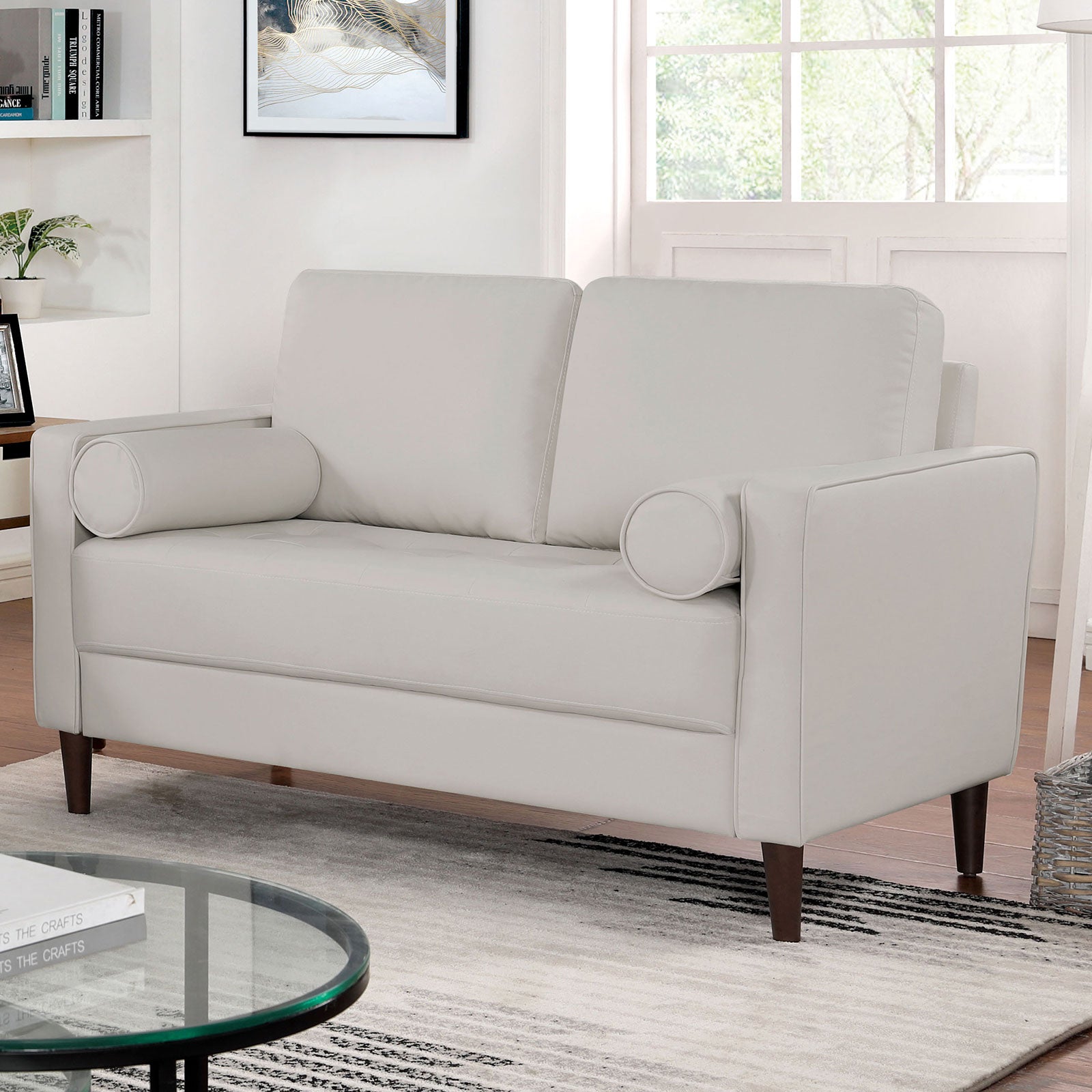 HORGEN - Loveseat - CM6452WH-LV