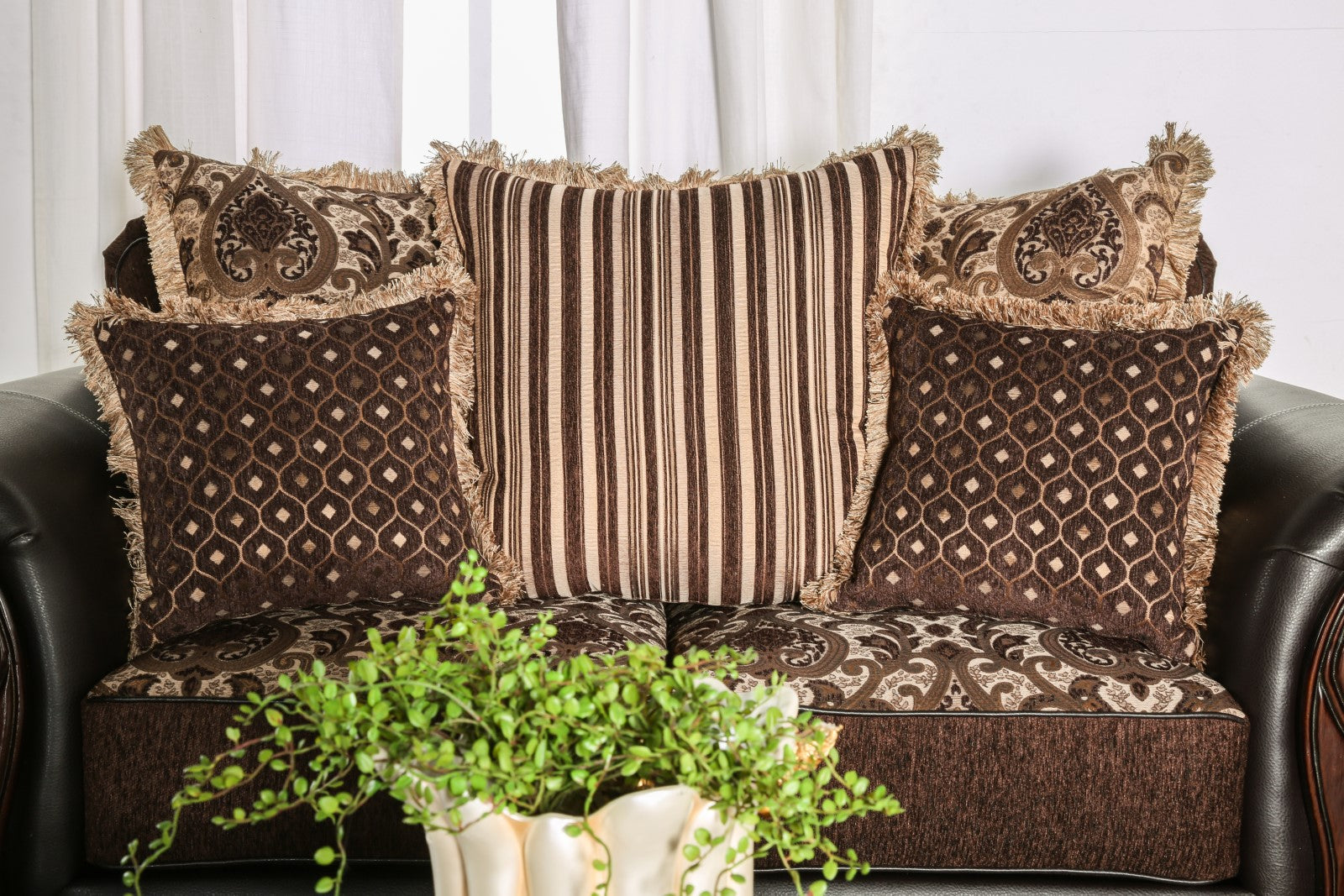 FRANKLIN - Sofa + Loveseat - SM6106N-2PC