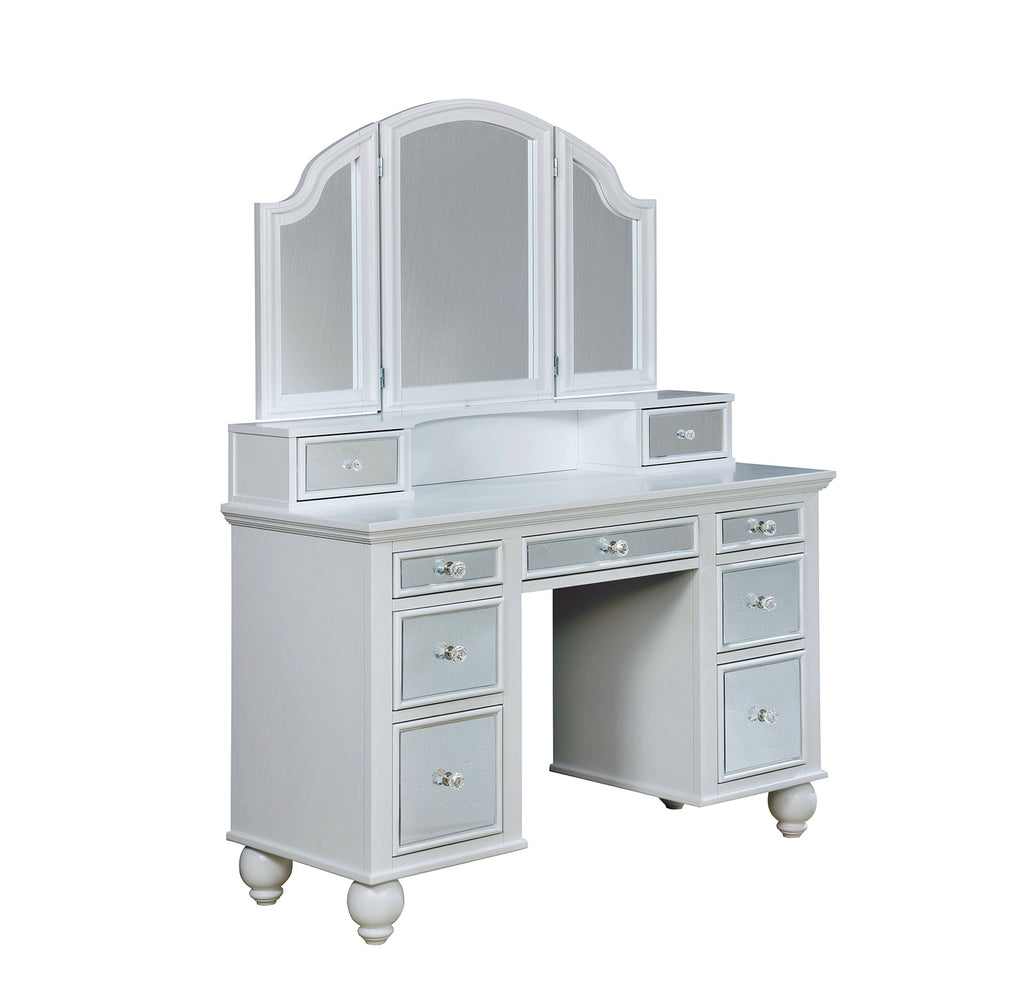 TRACY - Vanity w/ Stool - CM-DK6162WH