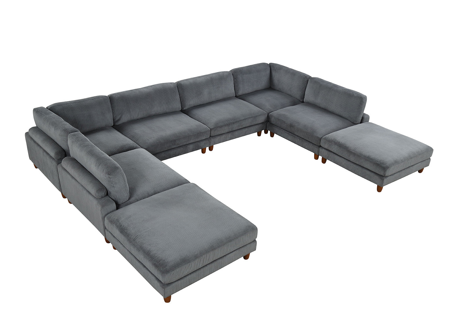 DAGENHAM - Sectional - FM6800GY-B