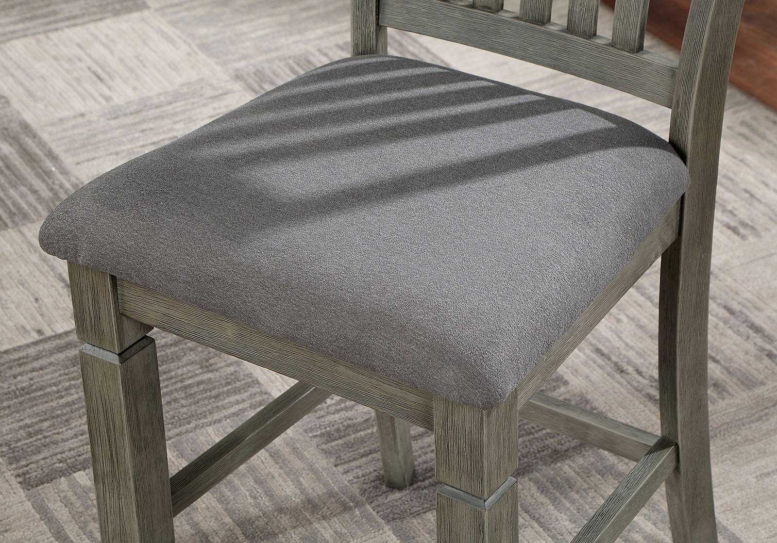 ANAYA - Counter Ht. Chair (2/CTN) - CM3512GY-PC-2PK