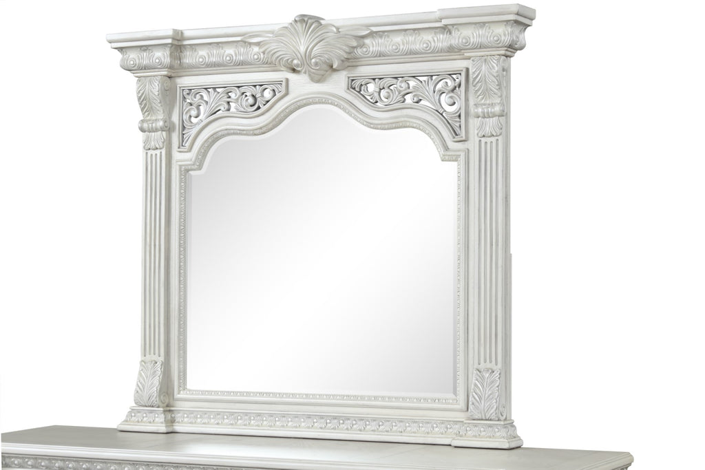 PROMENADE - Mirror, Wire Brushed White - FM70001WH-M