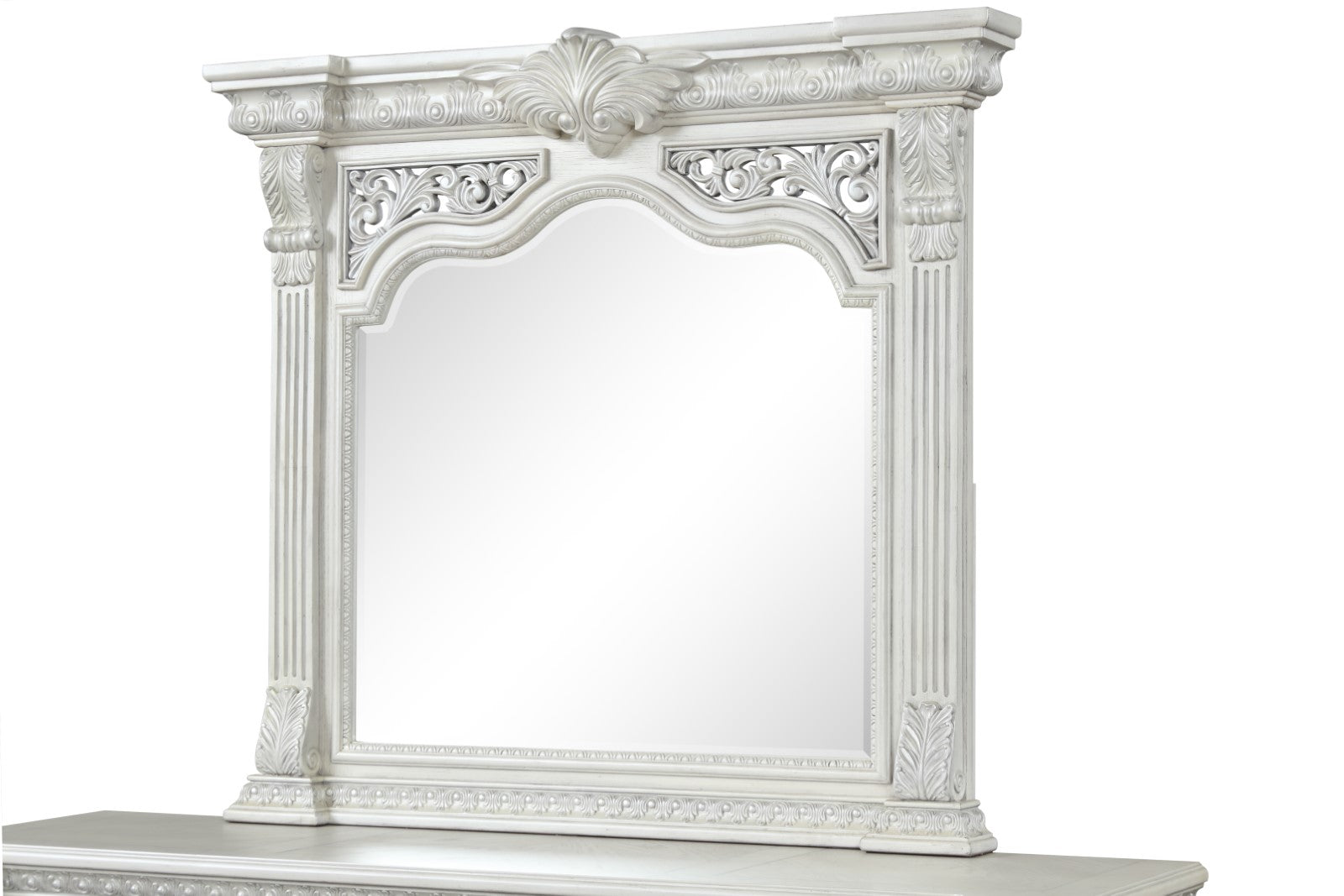 PROMENADE - Mirror, Wire Brushed White - FM70001WH-M