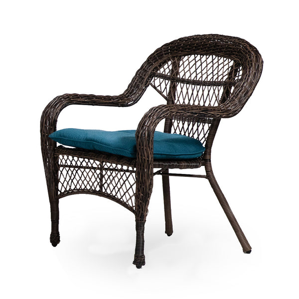 OLIVERI - Wicker Stacking Chair (18/Stack) - LA-L006DT-18PK