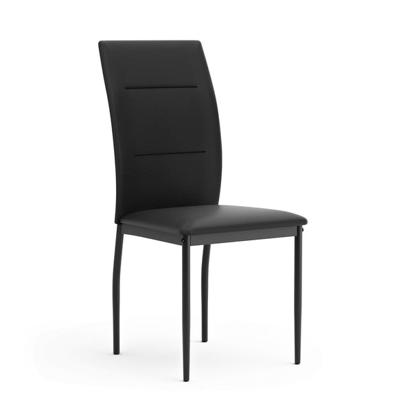 MALIN - Chair (2/CTN), Black - GM-5012-2PK