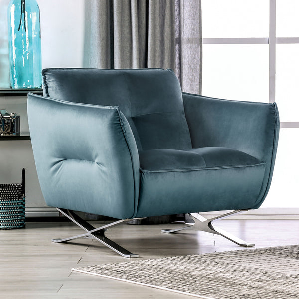 CIVELLUTINO - Chair, Teal - FM90004TL-CH-PK