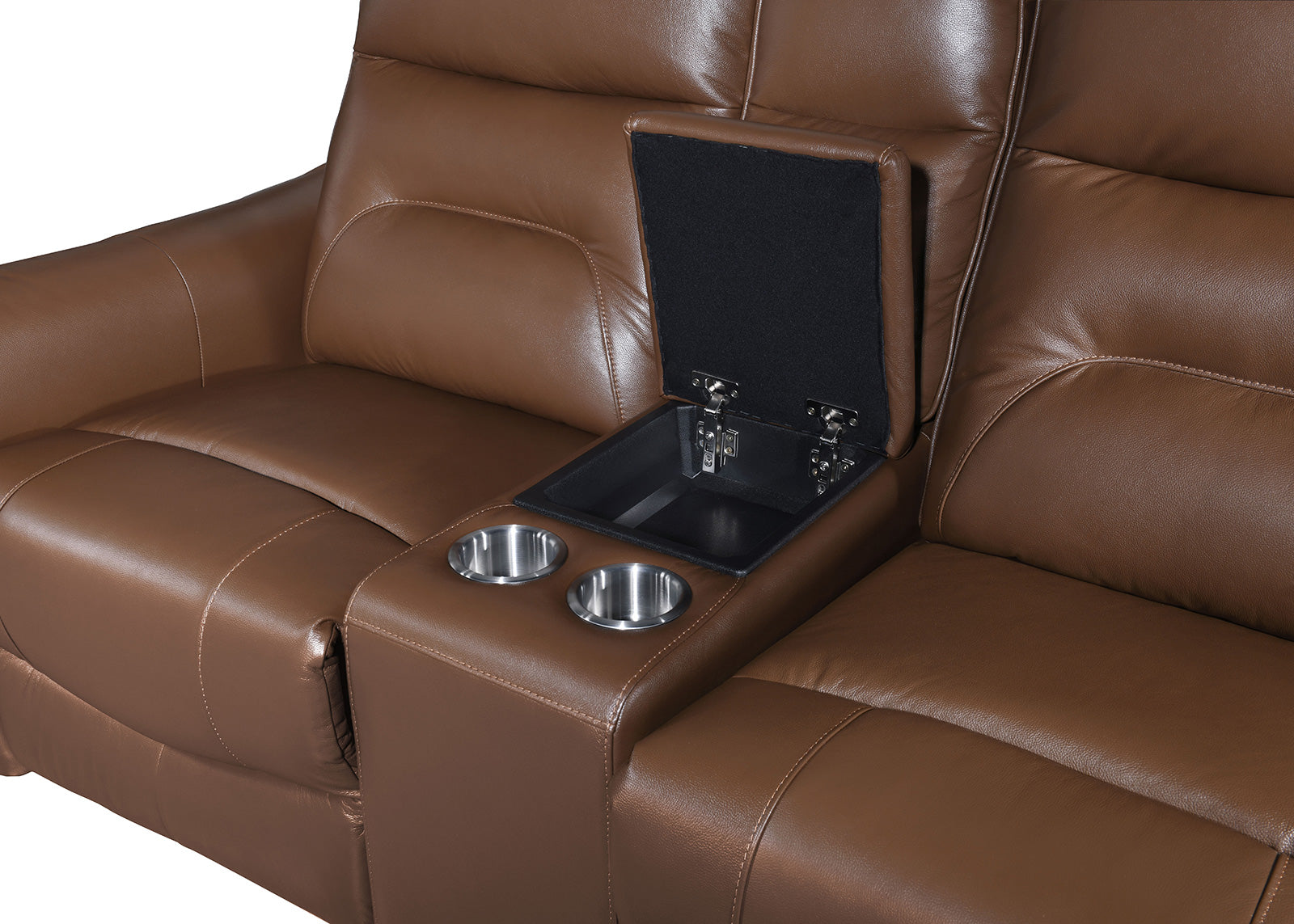 TERENTIUS - Power Loveseat - FM69006BR-LV-PM