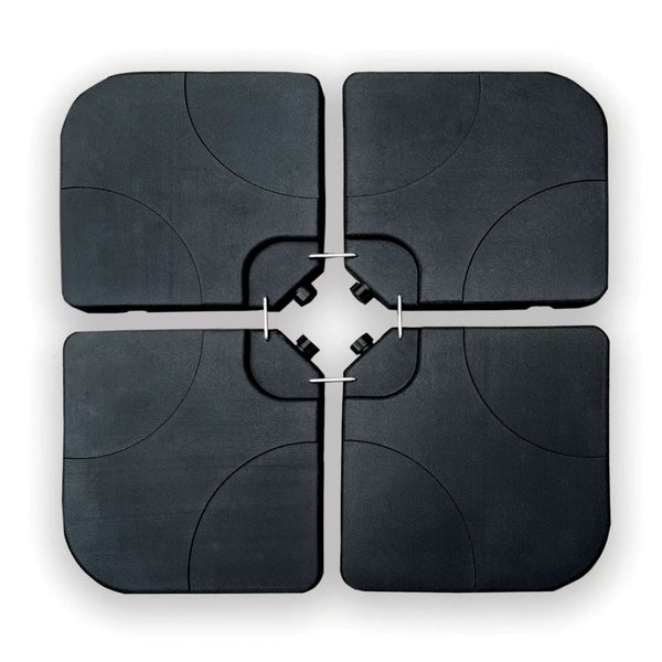 TANGRAM - Umbrella Base w/ Handle, Black - GM-3006