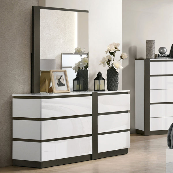BIRSFELDEN - Dresser, White - FOA7225WH-D