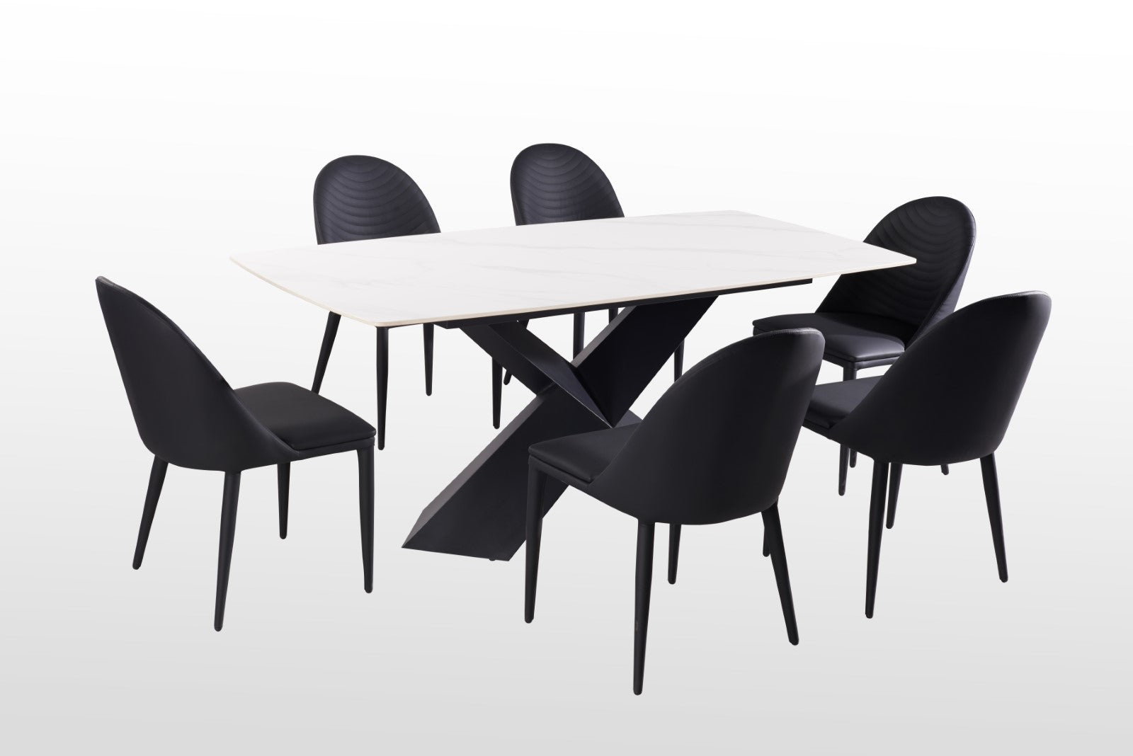 LENVIK - Dining Table - FM3700BK-T-TABLE