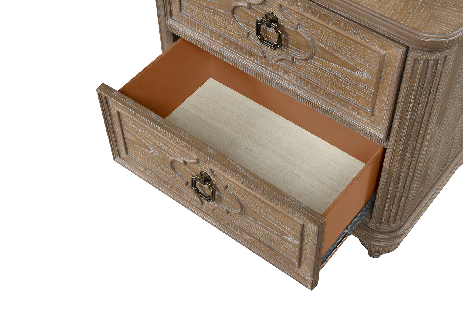 LYRIS - Nightstand, Rustic Oak - FM7417AK-N