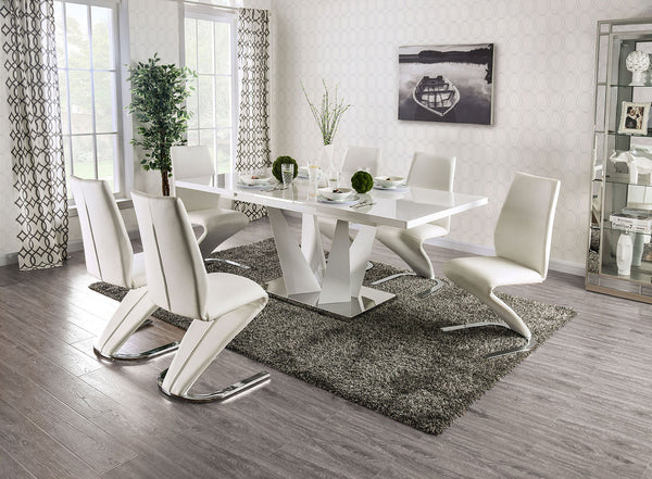 ZAIN - 7 Pc. Dining Table Set - FOA3742T-7PC