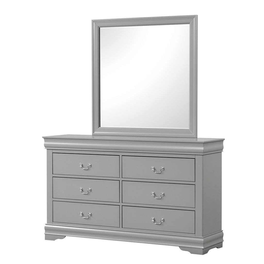 LOUIS PHILIPPE - Dresser, Gray - FM7866GY-D