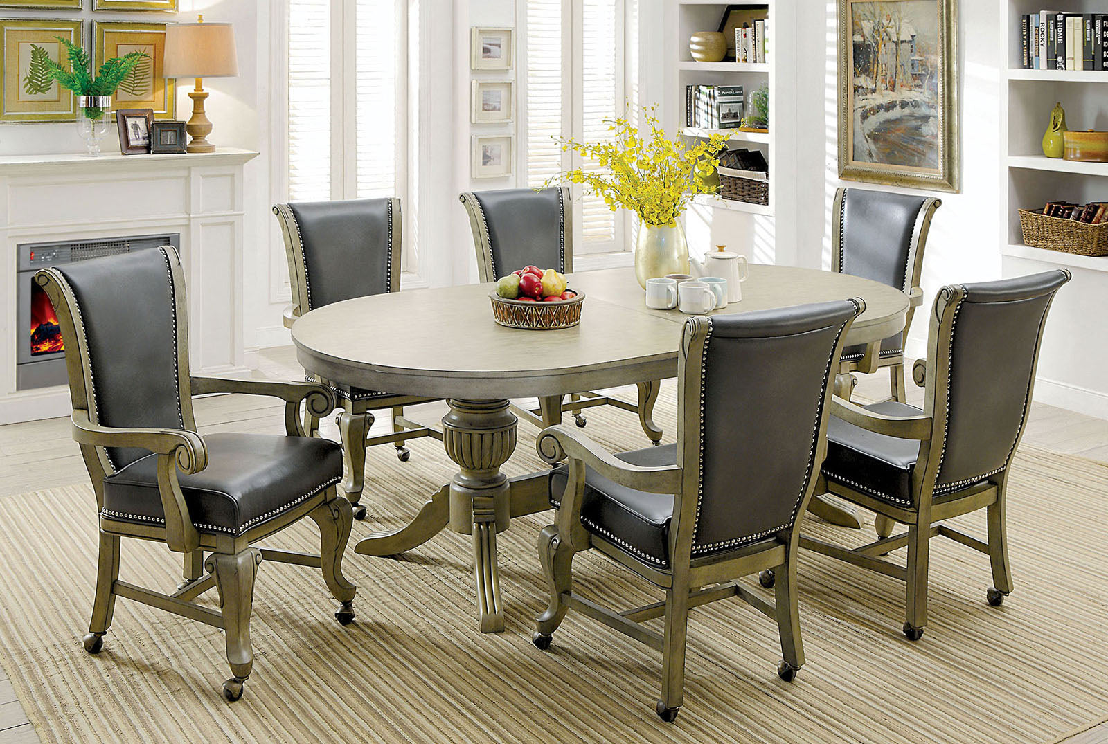MELINA - Game Table - CM-GM367GY-T-TABLE