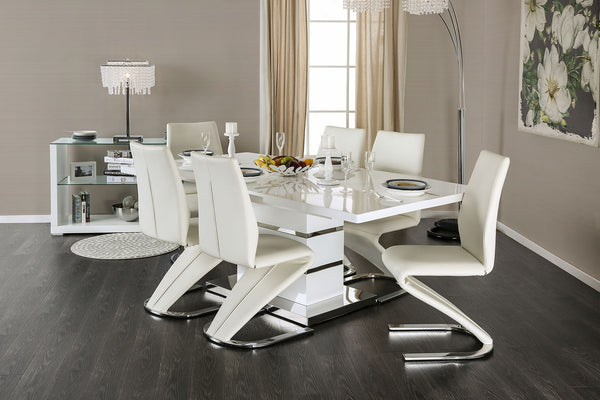 MIDVALE - 7 Pc. Dining Table Set - CM3650T-7PC