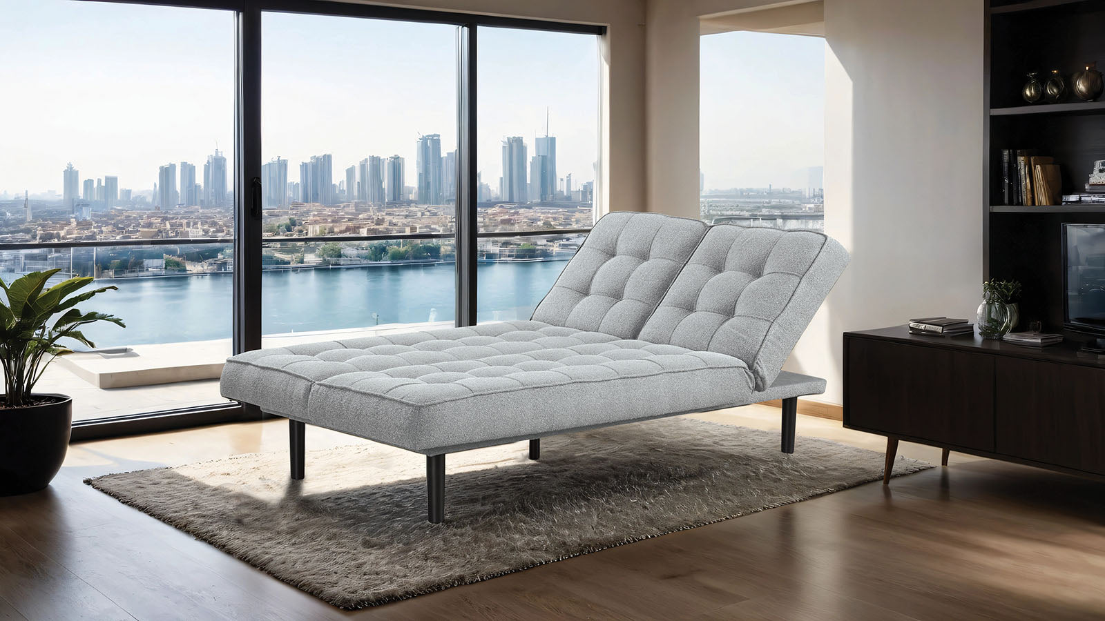 NAPERVILL - Futon Sofa - FM2802LG