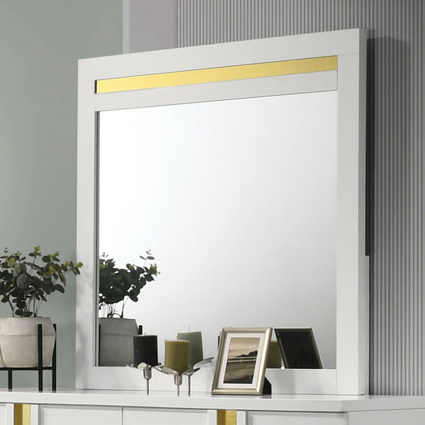 LILLESTROM - Mirror, White/Gold - FM7217WH-M