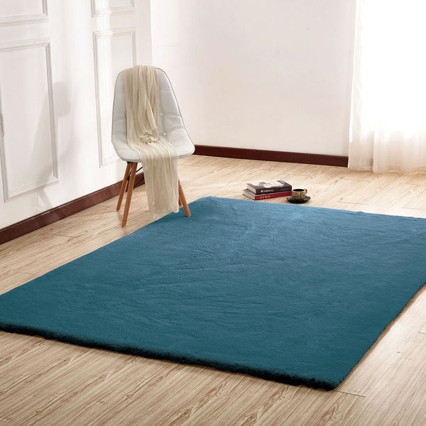 CAPARICA - 5' X 7' Area Rug, Teal - RG4153