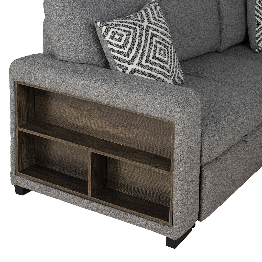 CHATHAM - Right-Chaise Sectional - FM64005GY-SECT-R