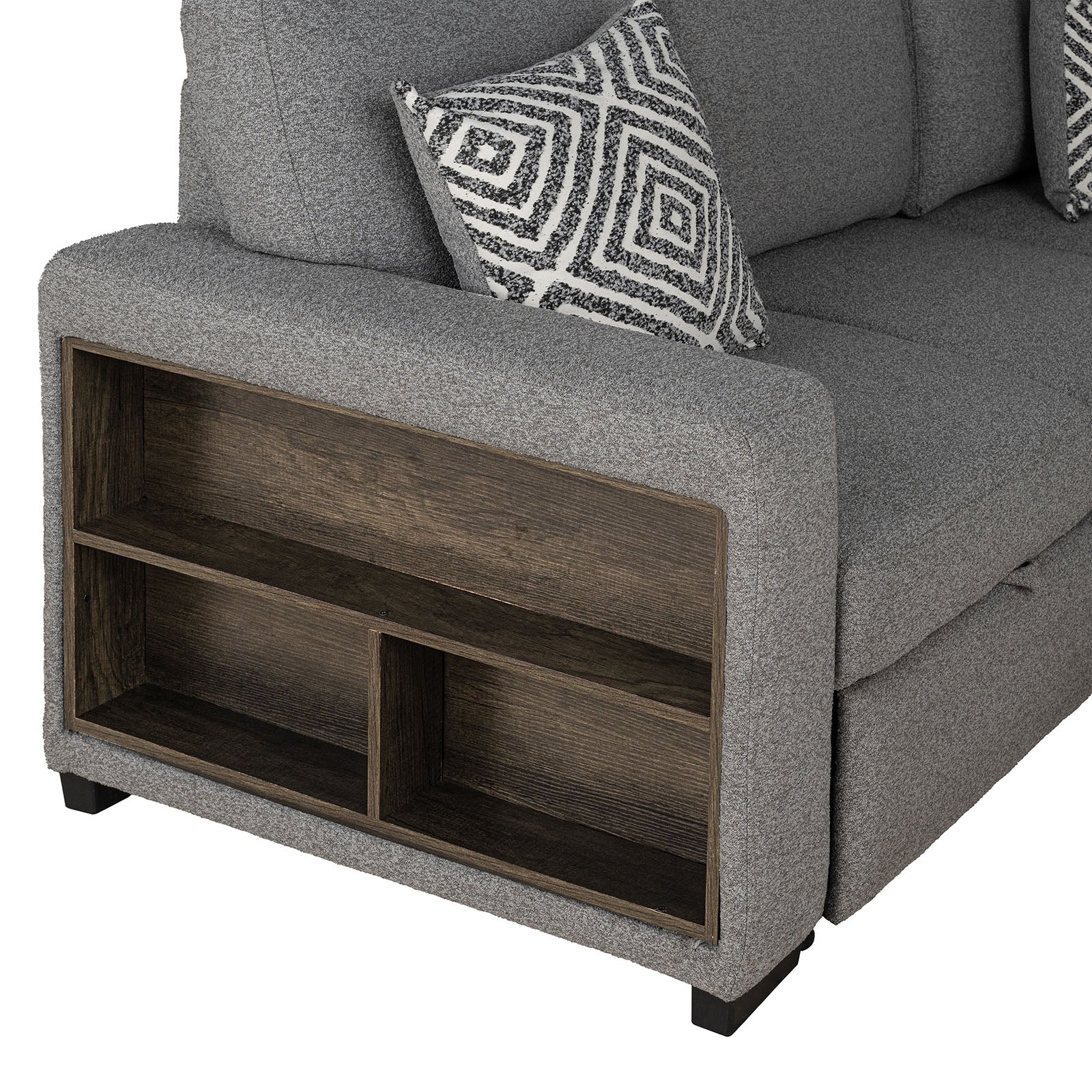 CHATHAM - Right-Chaise Sectional - FM64005GY-SECT-R