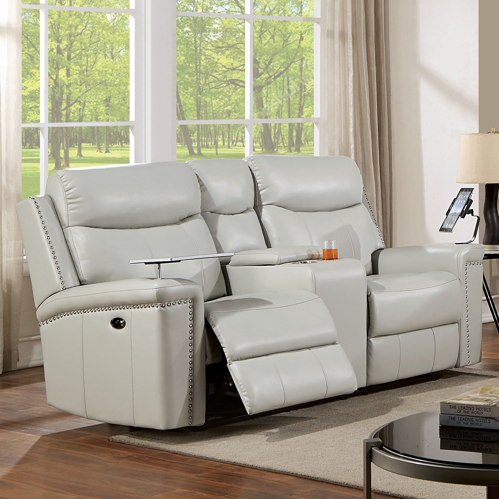 FLORINE - Power Loveseat - CM6252LG-LV-PM