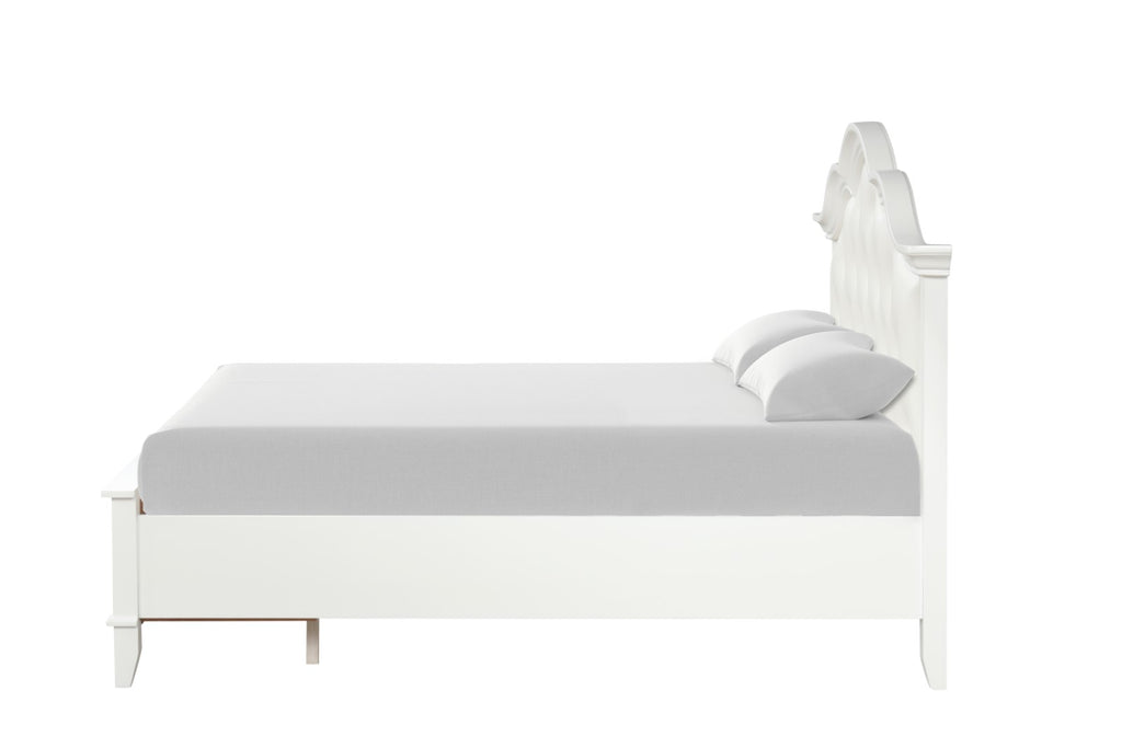 NAUCALPAN - 4 Pc. Queen Bedroom Set - FM7456WH-Q-4PC