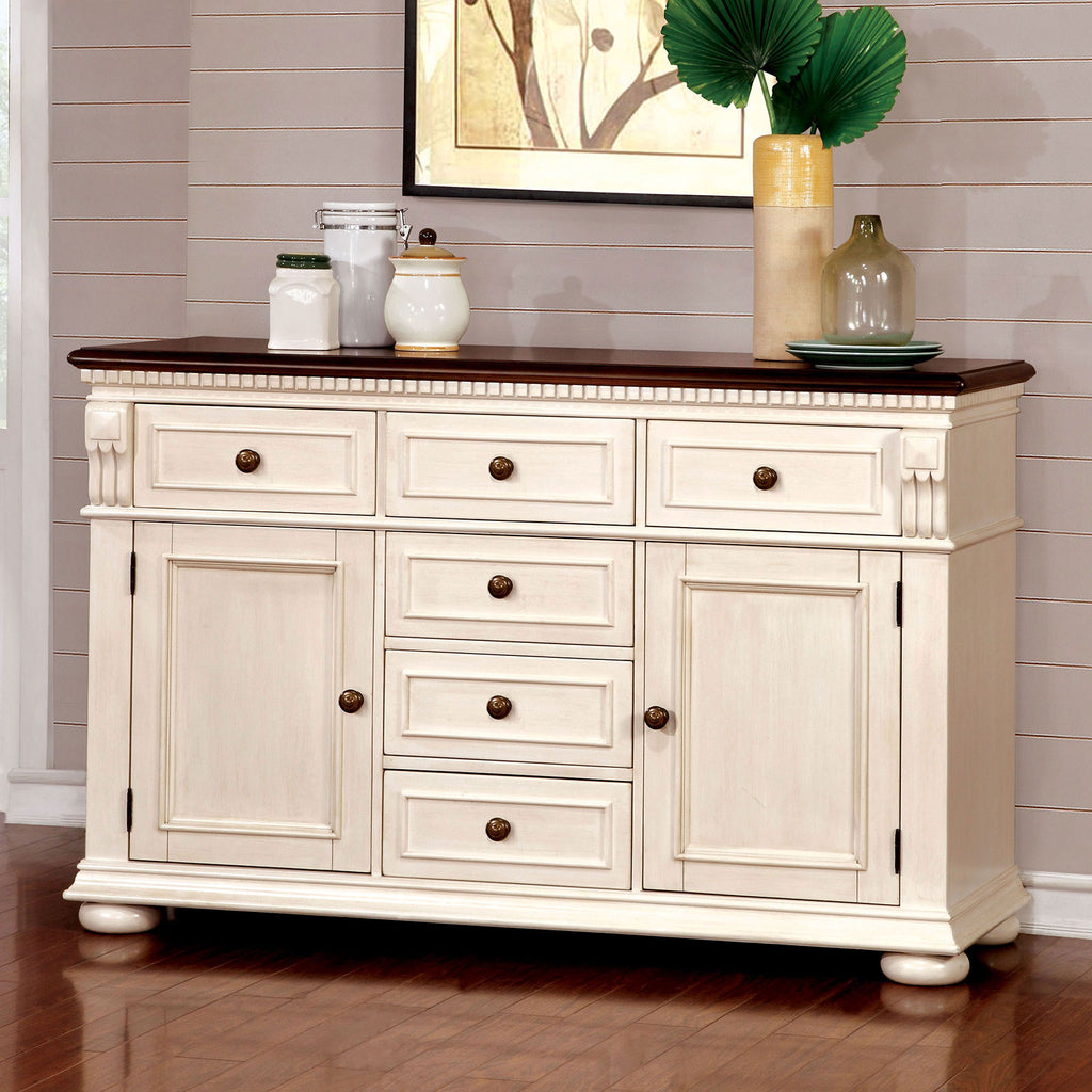 SABRINA - 9 Pc. Counter Ht. Table Set - CM3199WC-PT-9PC