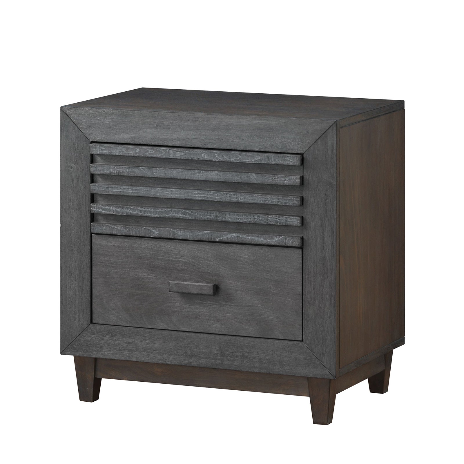 GRIFFIN - Nightstand, Charcoal Brown - FM7108DB-N