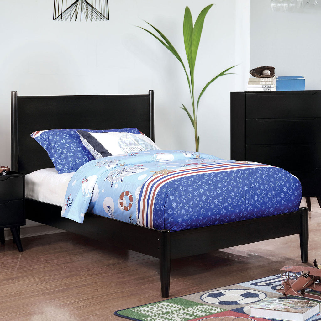 LENNART - 4 Pc. Full Bedroom Set - CM7386BK-F-4PC