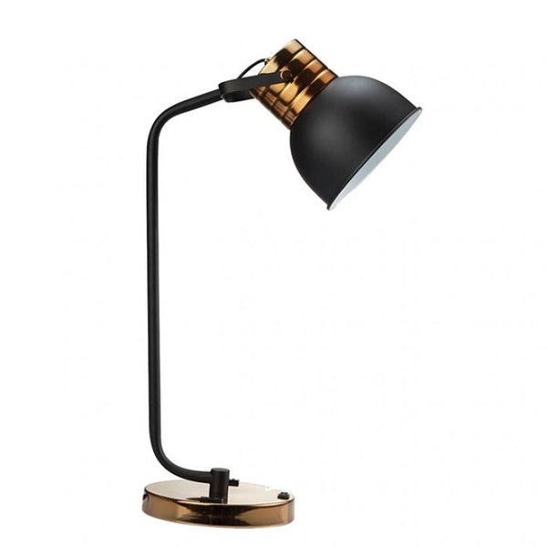 URIEN - Table Lamp, Black/Antique Gold - L73839