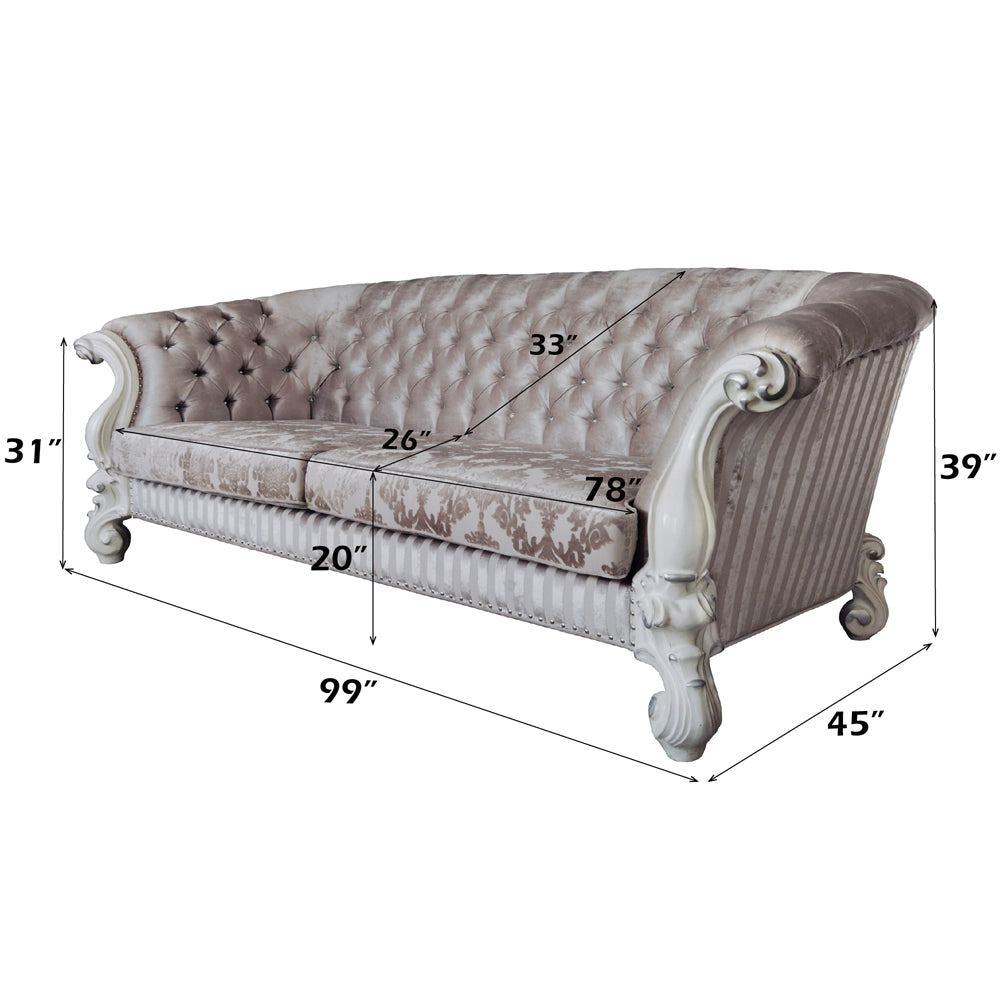 Versailles - Sofa W/7 Pillows - LV01394