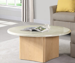 Qwin Coffee Table W/Marble Top LV03005