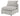 Marisa Modular Armless Chair