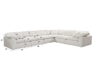 Naveen Modular - Armless Chair LV55130