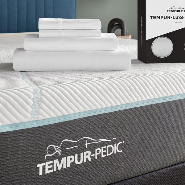 TEMPUR Luxe Egyptian Cotton Sheet Set White