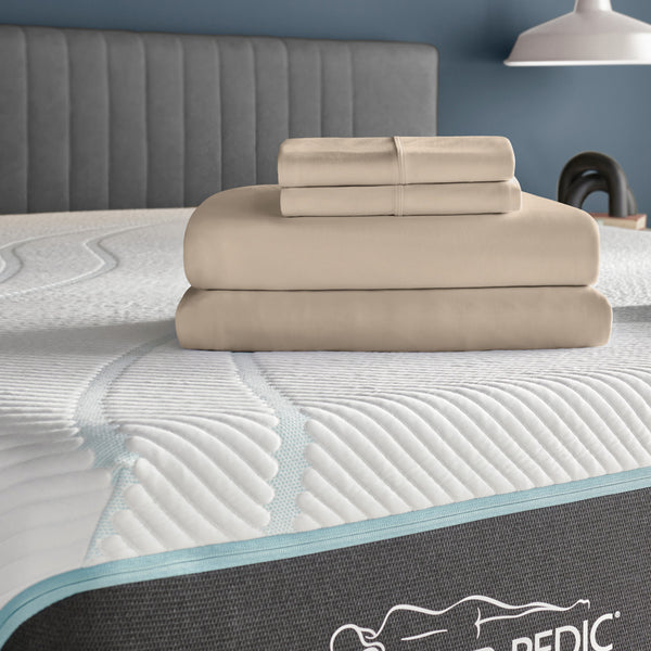 Tempur-Pedic Breeze Pillowcase Set - Sandstone